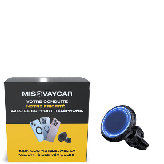 Support téléphone magnétique pour voiture